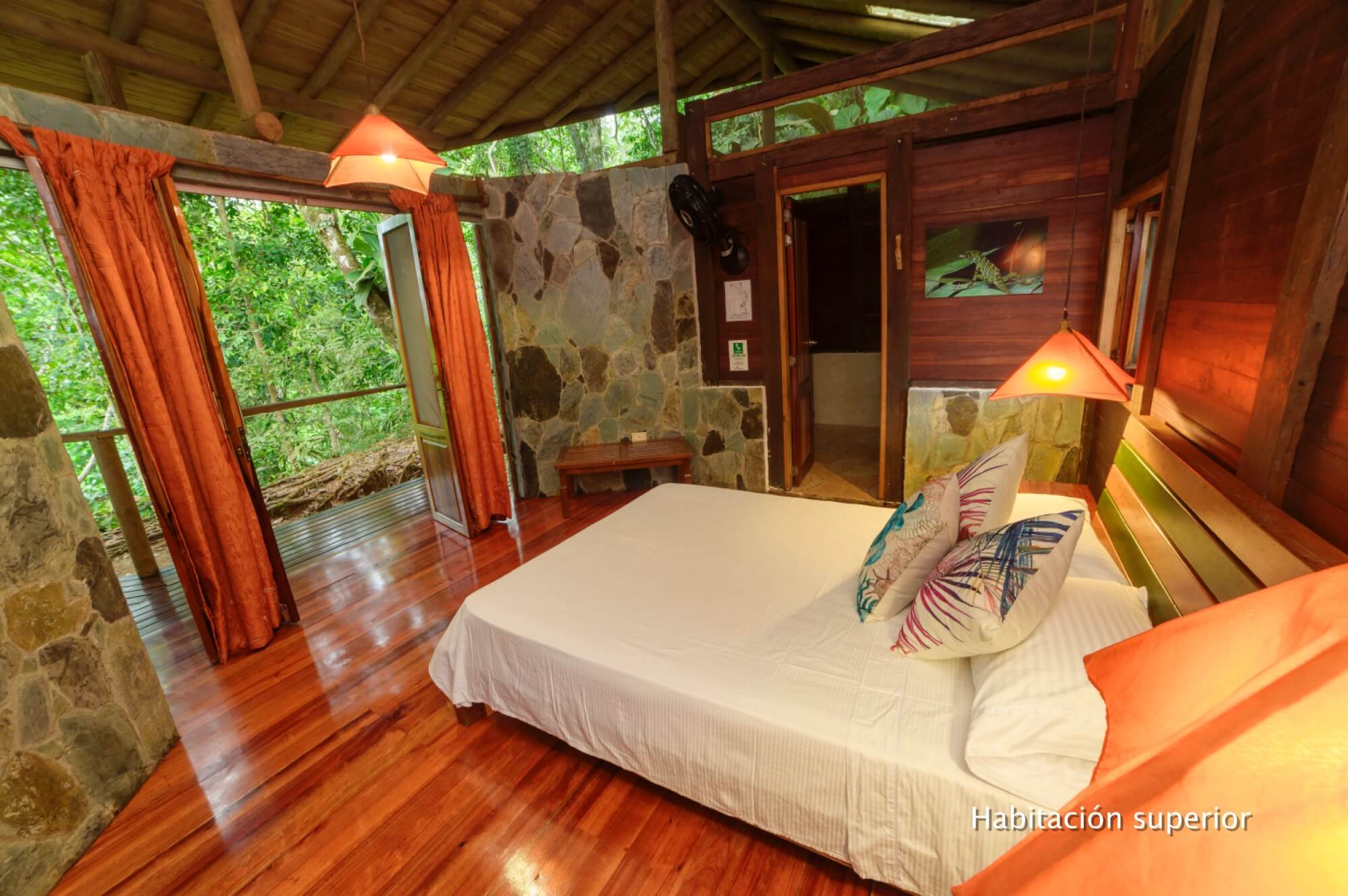 Superior room at Ecolodge El Almejal